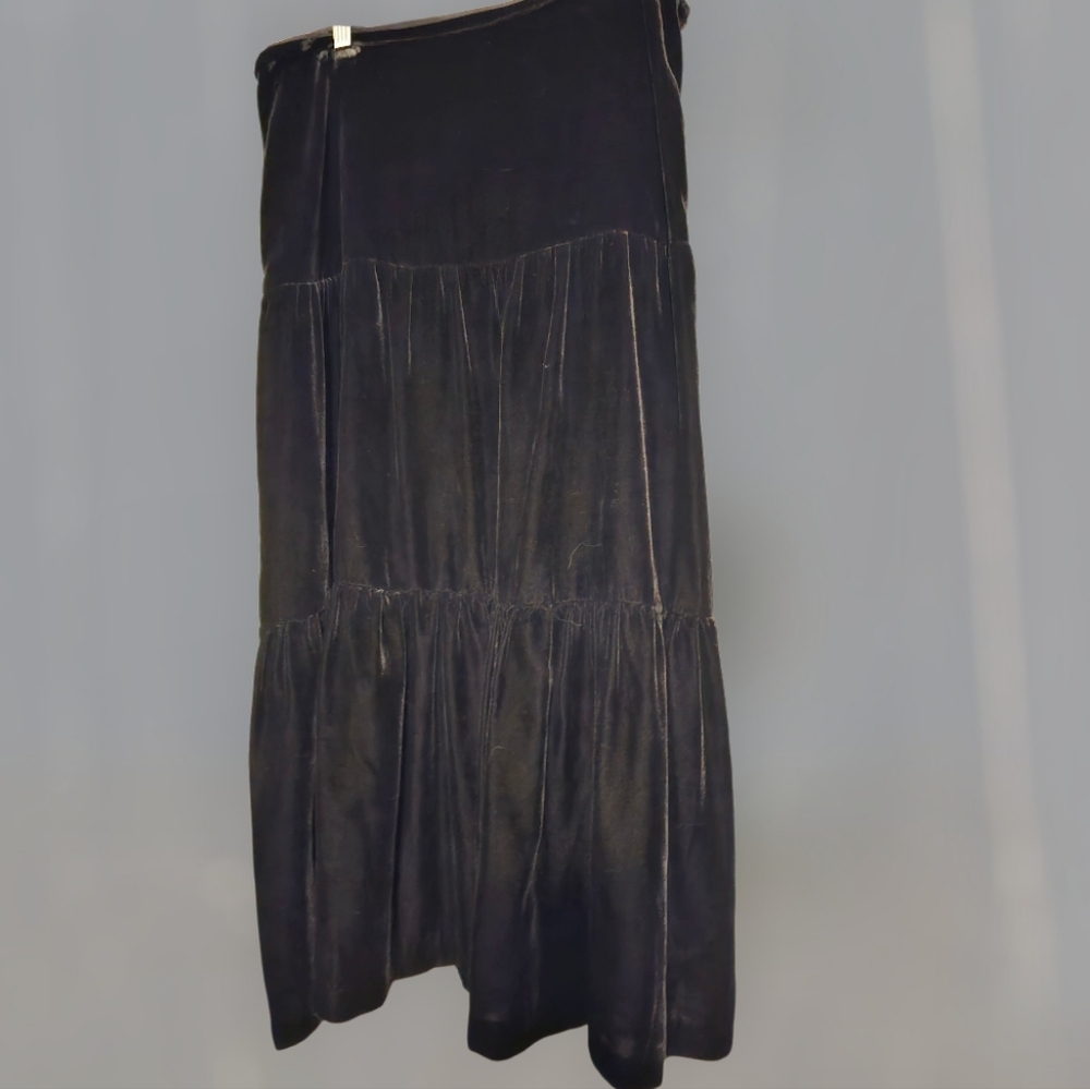 Vintage Bandolino Velvet Skirt